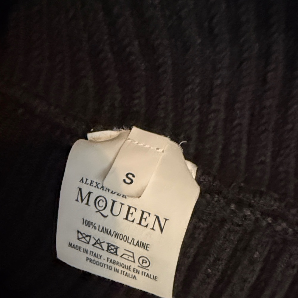 Alexander McQueen peplum rib knit sweater - Picture 3 of 5